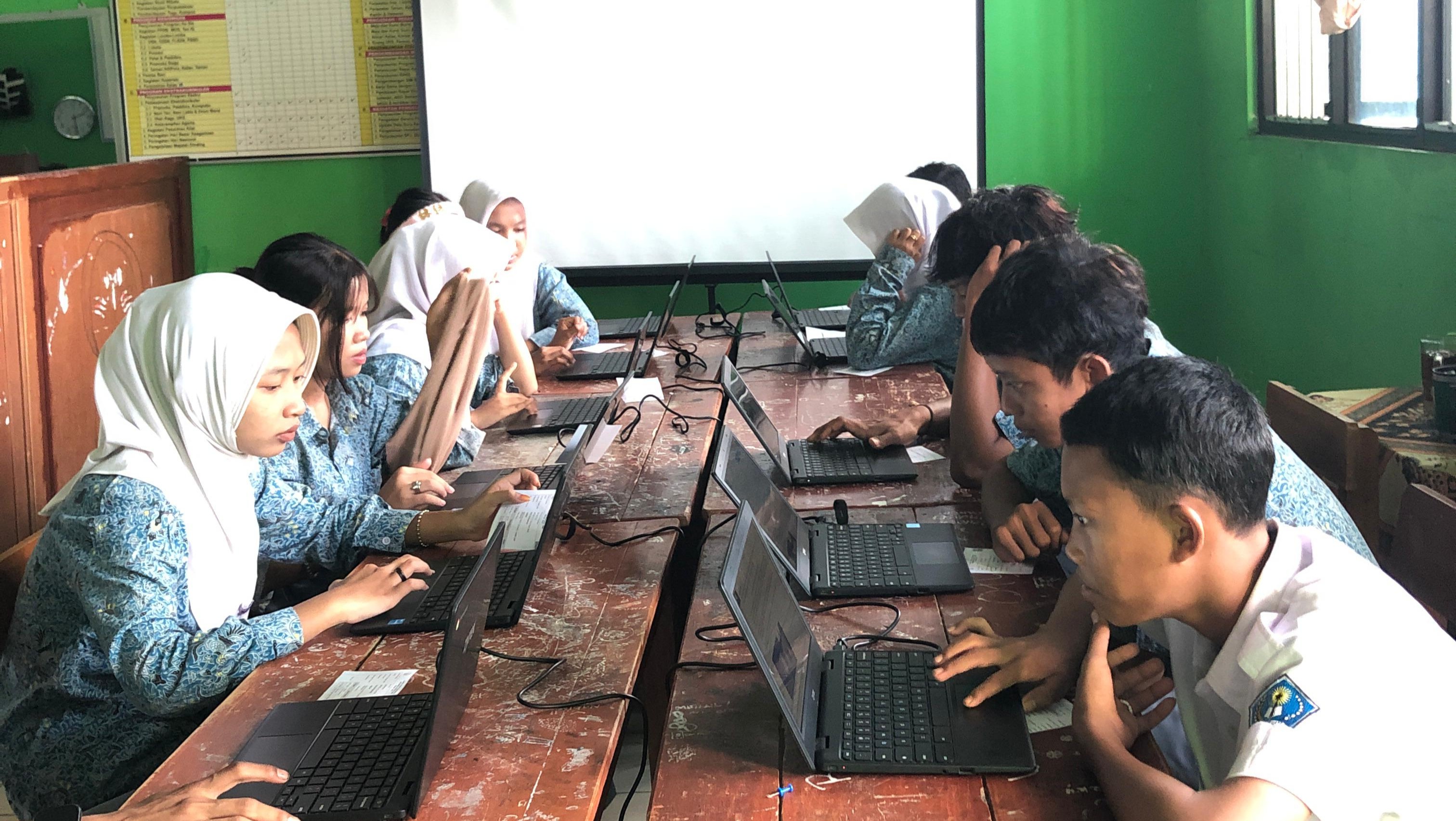 SMK Permata Laksanakan Gladi Bersih ANBK : Persiapan Matang Menuju Asesmen Nasional